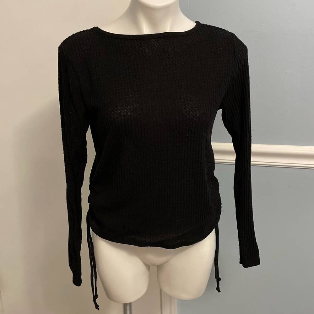 Black Long Sleeve Top